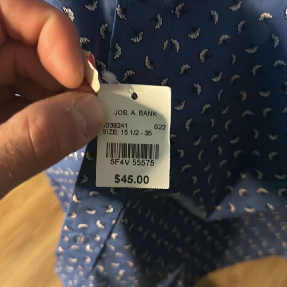 Jos A Bank 1905 Non-Iron Slim Fit Button Down - Picture 3 of 3